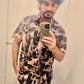 Cotton Hibiscus Design Shirt