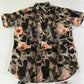Cotton Hibiscus Design Shirt