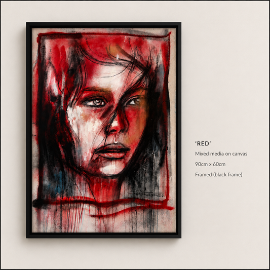 'Red'  Original Artwork