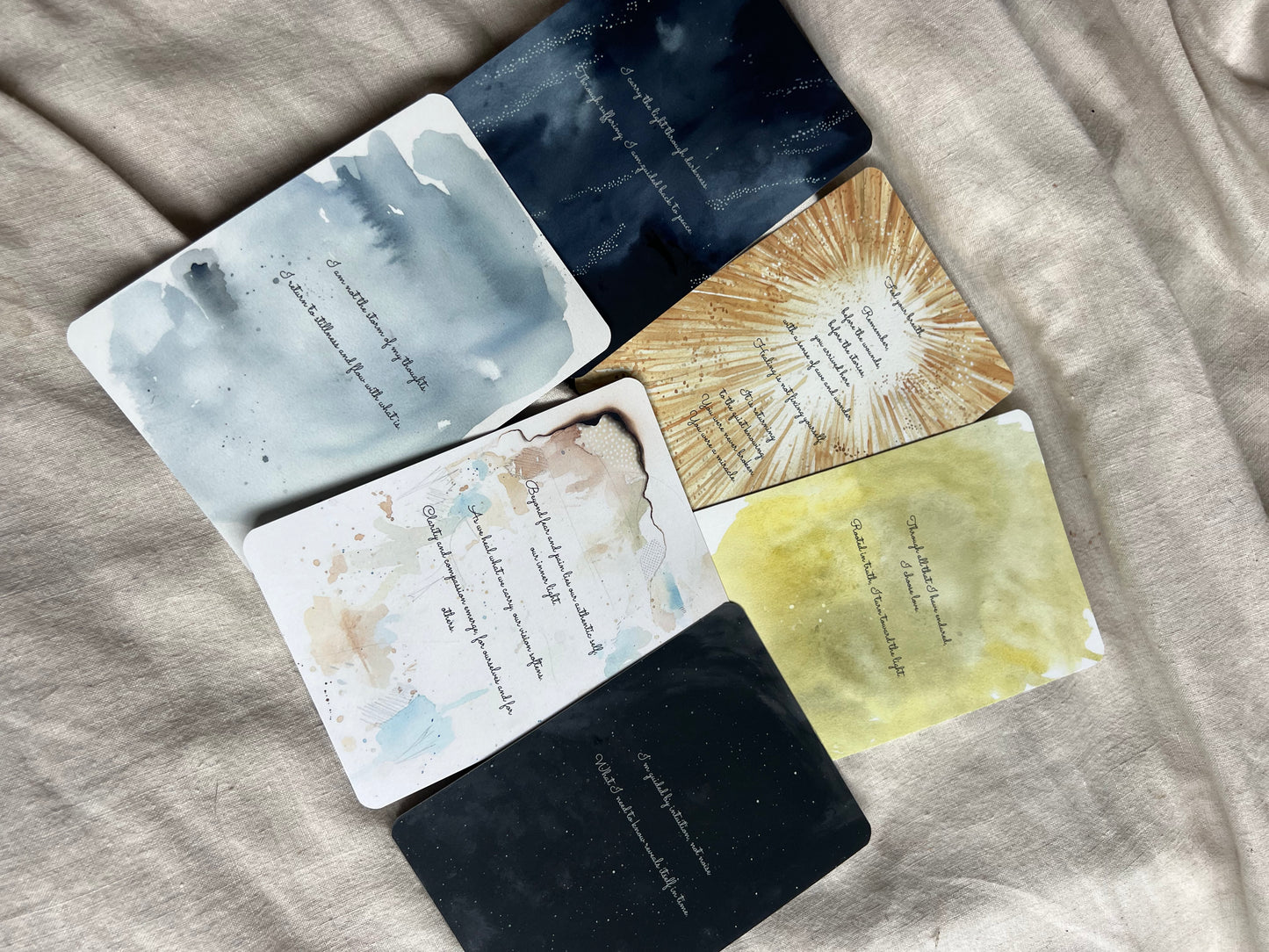 Art + Healing  A6 Affirmation Postcard Set (6)