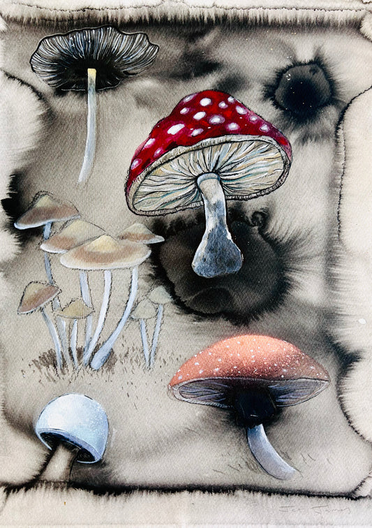'Shadow Mushroom' Original Artwork