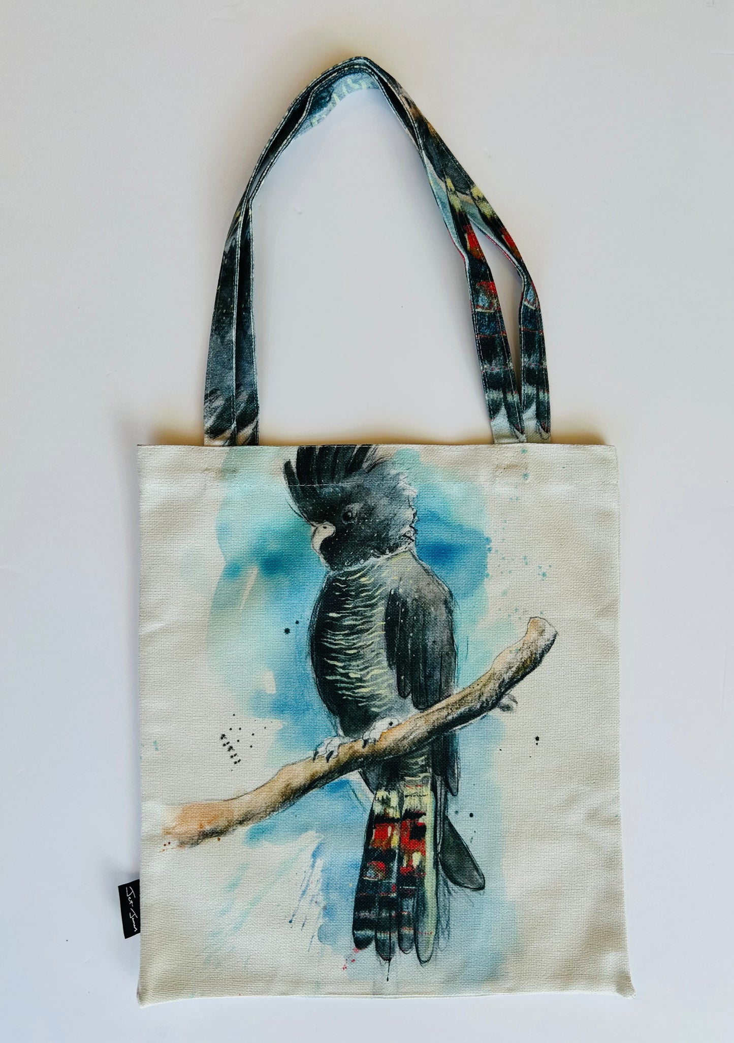 Red Tailed Black Cockatoo Tote Bag