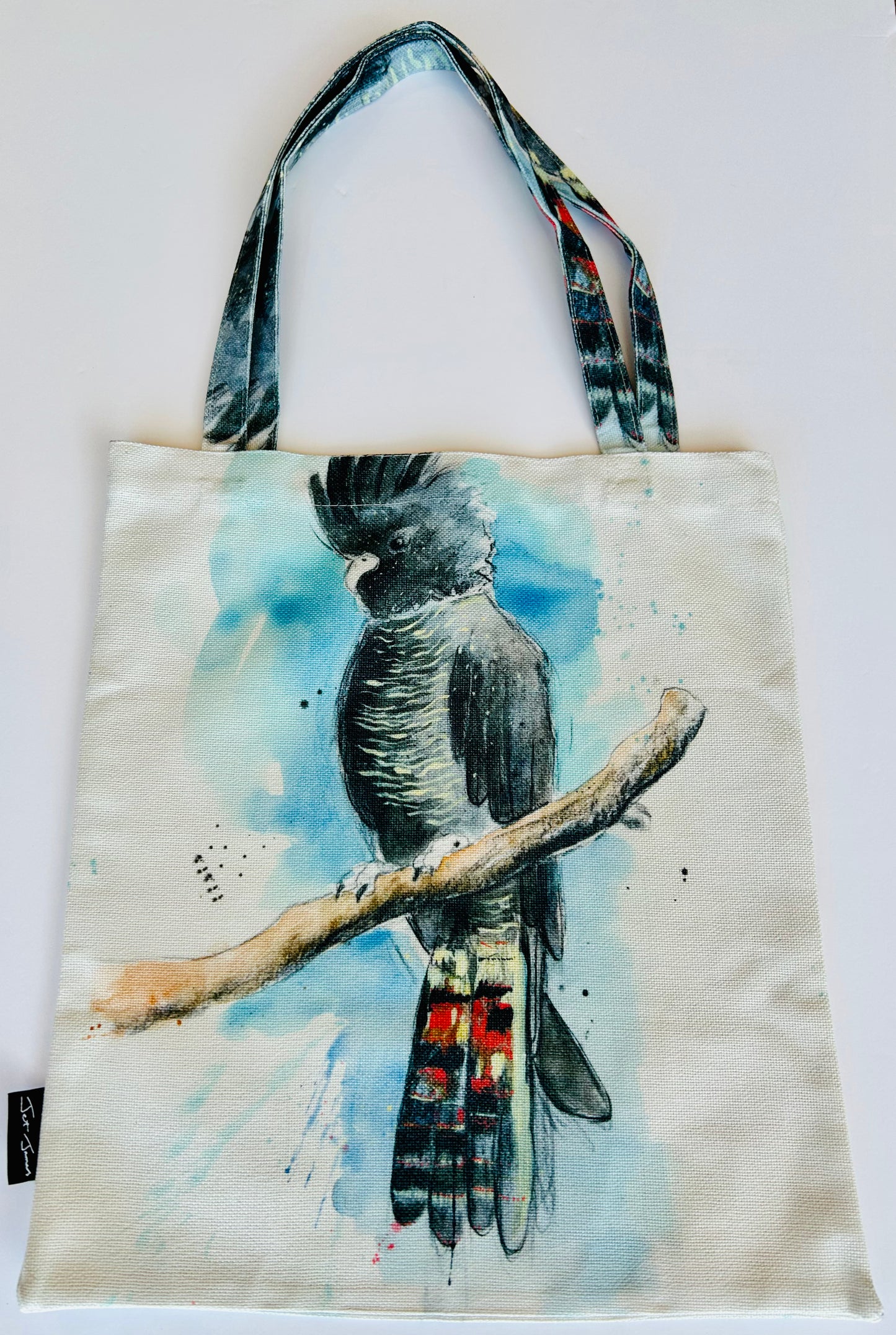 Red Tailed Black Cockatoo Tote Bag