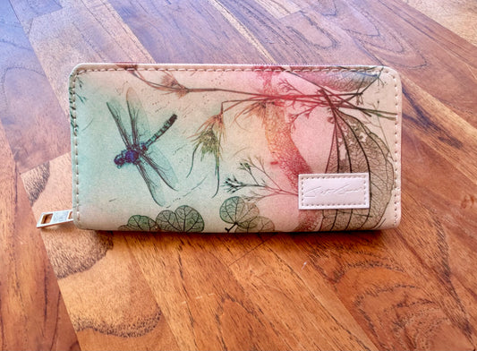 Warm Dragonfly Inspired Wallet
