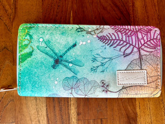 Ocean Dragonfly Inspired Wallet