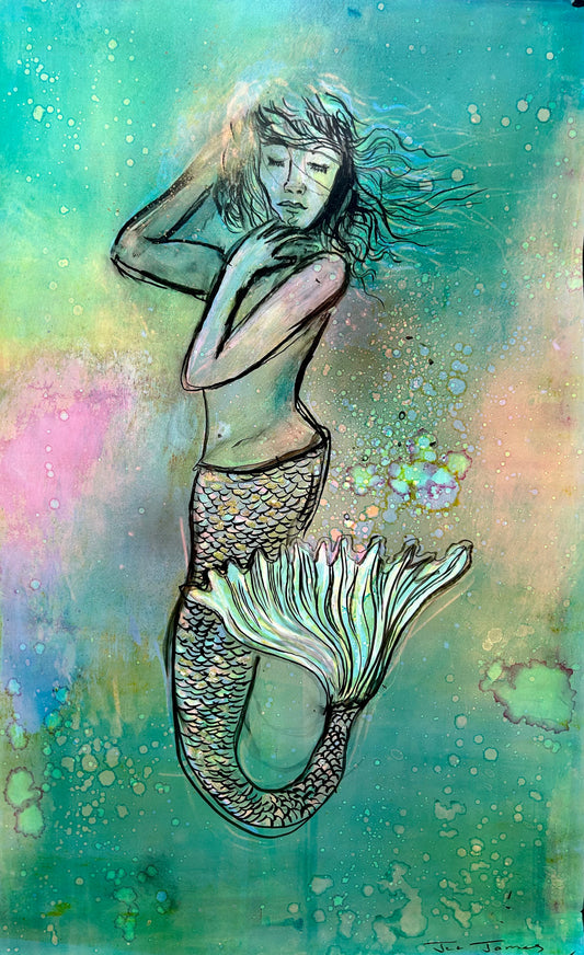 'Mermaid I' Original Artwork