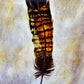 'Black Cockatoo Feather'  Original Artwork