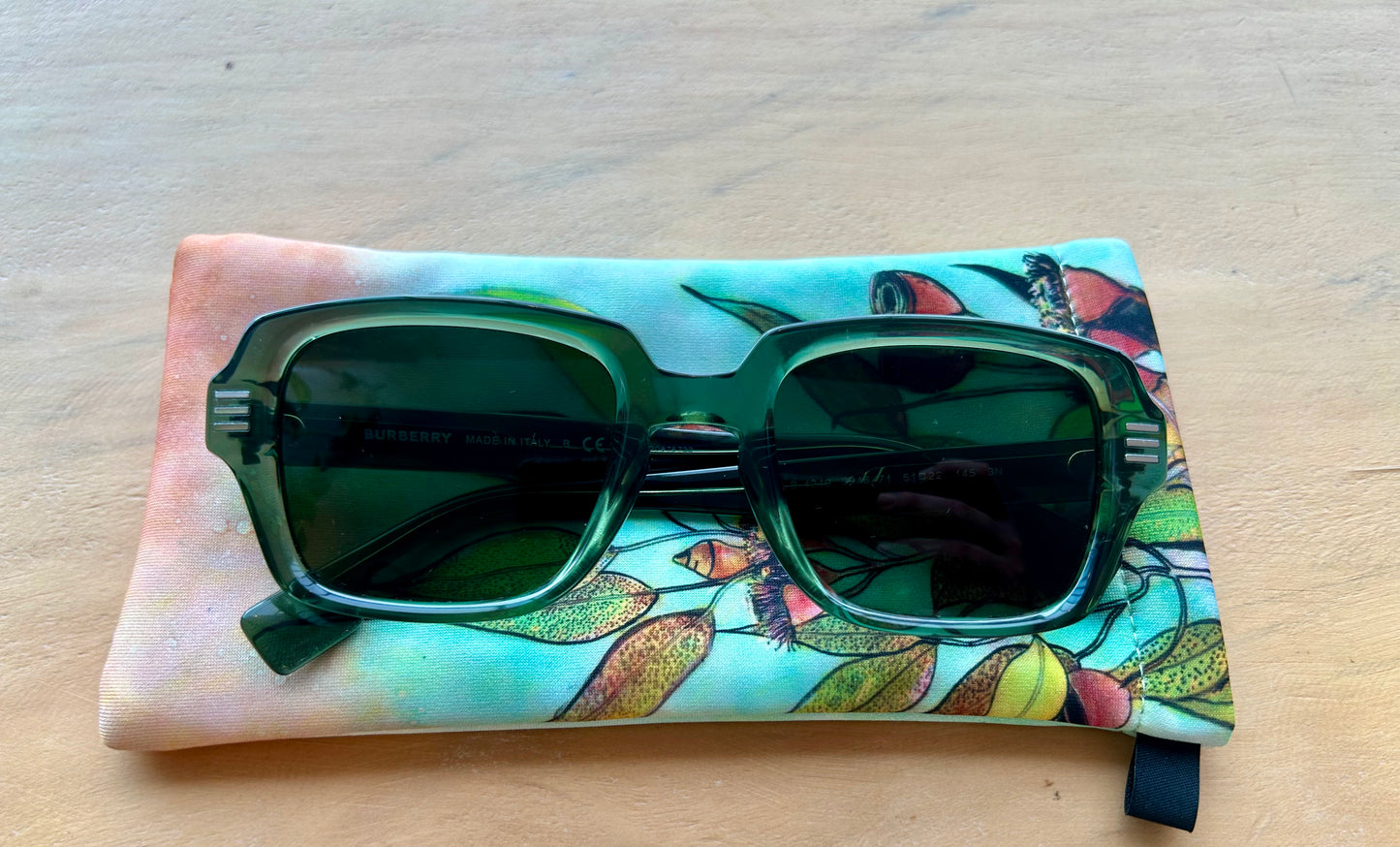 Soft Glasses Case- Gumleaf