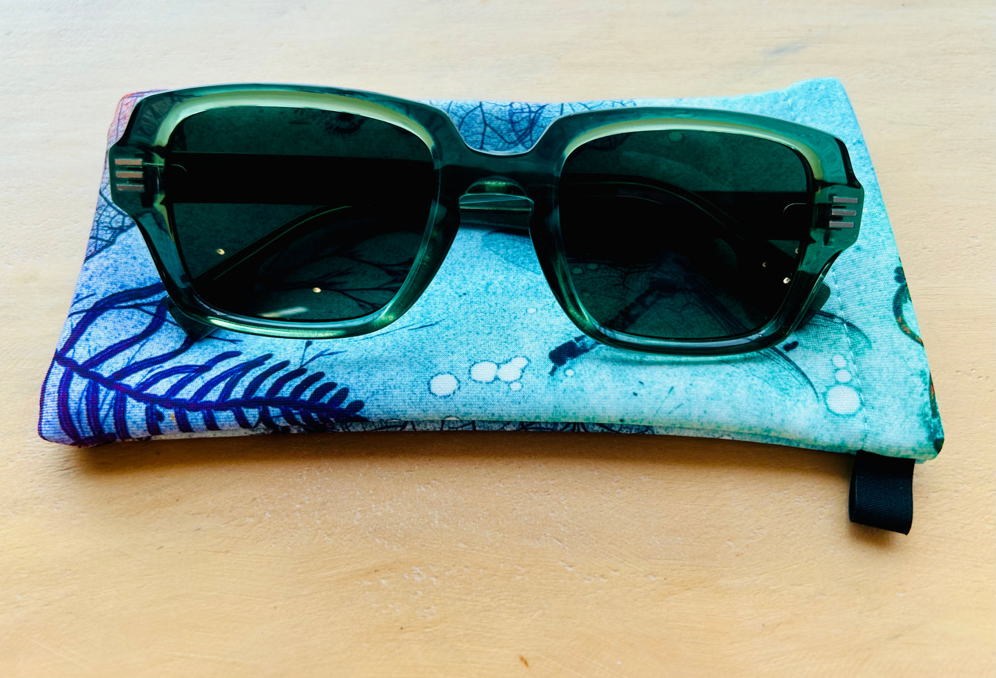 Soft Glasses Case- Ocean Dragonfly