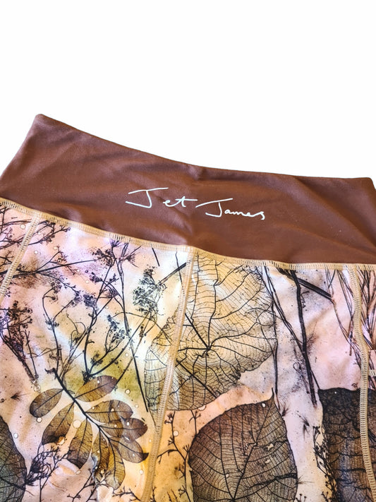 3/4 Length 'Earthy Essence' Leggings