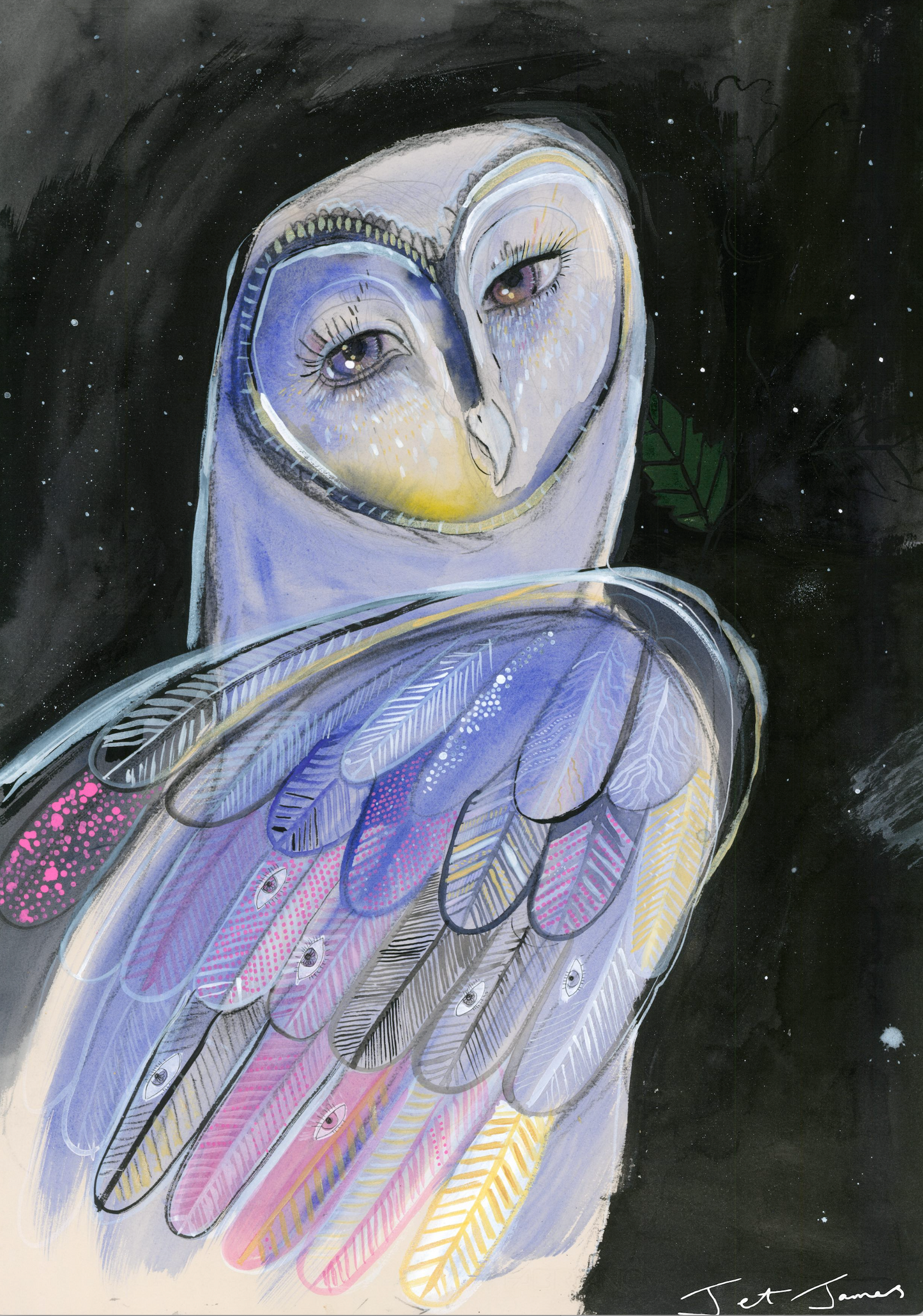 'Mystic Owl'  Fine Art Print