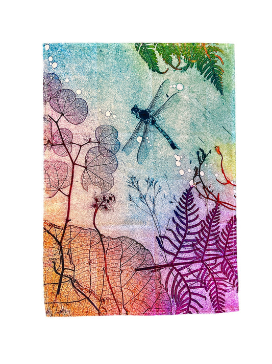 Tea Towel - Ocean Dragonfly