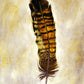 Red Tail Black Cockatoo Feather Art Print