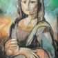 Cubist Mona Lisa Fine Art Print