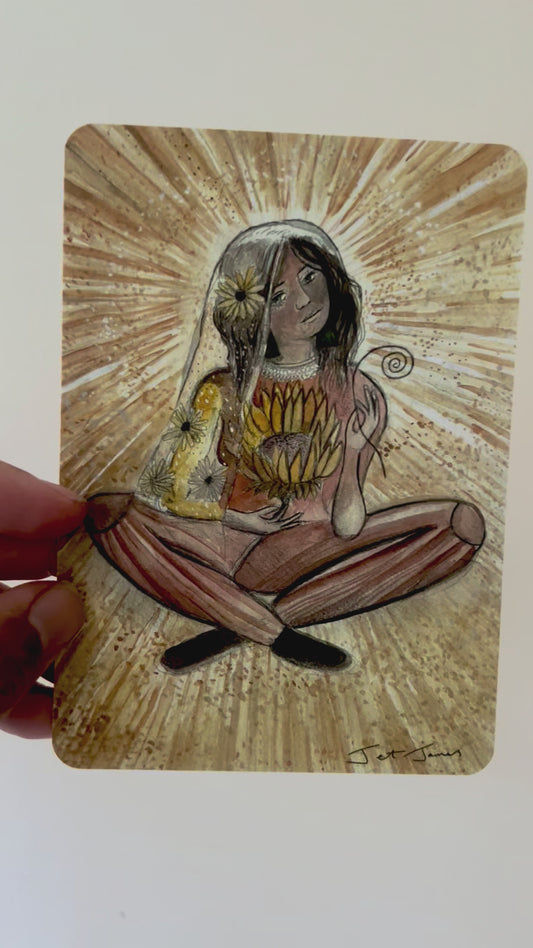 Art + Healing  A6 Affirmation Postcard Set (6)