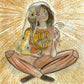 Sunflower Angel Fine Art Print