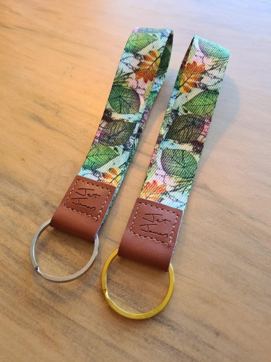 Lanyard Keychain - Leaf Essence