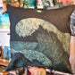 Dark Wave Cushion Cover