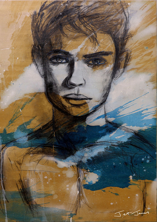 'Blue Boy' Fine Art Print