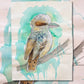Kookaburra from the Balcony - Original Watercolour Artwork