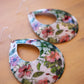Handmade Metal Earrings - Hibiscus