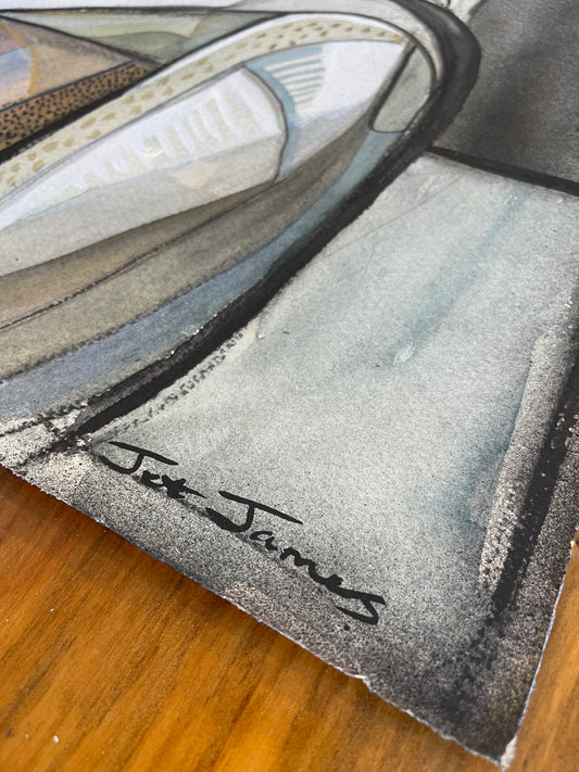 'Abstract Girl' Original Artwork