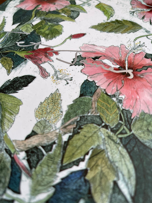 Artist Sketchbook - Hibiscus