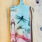 Wood and Resin Serving Board - Warm Dragonfly