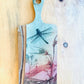 Wood and Resin Serving Board - Warm Dragonfly