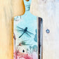 Wood and Resin Serving Board - Warm Dragonfly