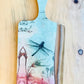 Wood and Resin Serving Board - Warm Dragonfly