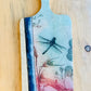 Wood and Resin Serving Board - Warm Dragonfly