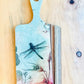 Wood and Resin Serving Board - Warm Dragonfly