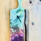 Wood and Resin Serving Board - Bliss Dragonfly