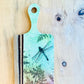 Wood and Resin Serving Board - Bliss Dragonfly