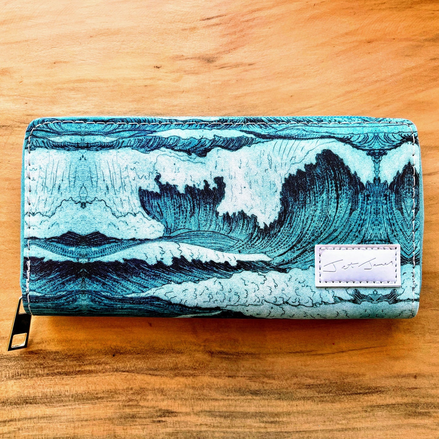 Waves Inspired Wallet