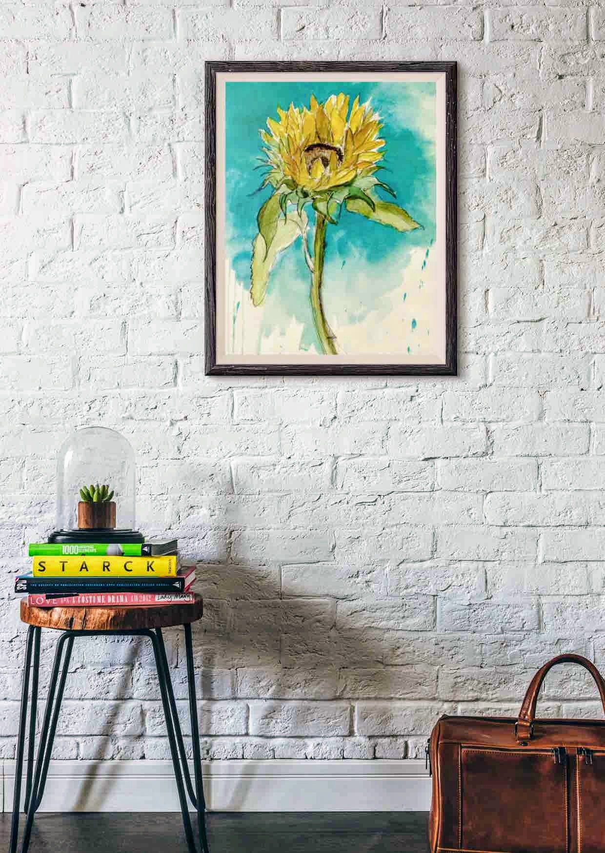 Sunflower  Art Print
