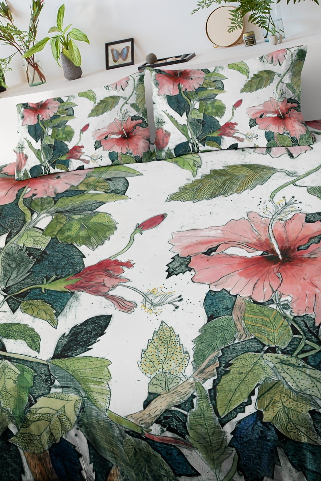 Hibiscus Quilt cover