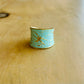 Etched Dragonfly Ring Cuff