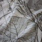 Purple Dragonfly + Black and White Leaf Essence Sand-Free Beach Towel