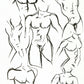 'Male Nude Series' Fine Art Print