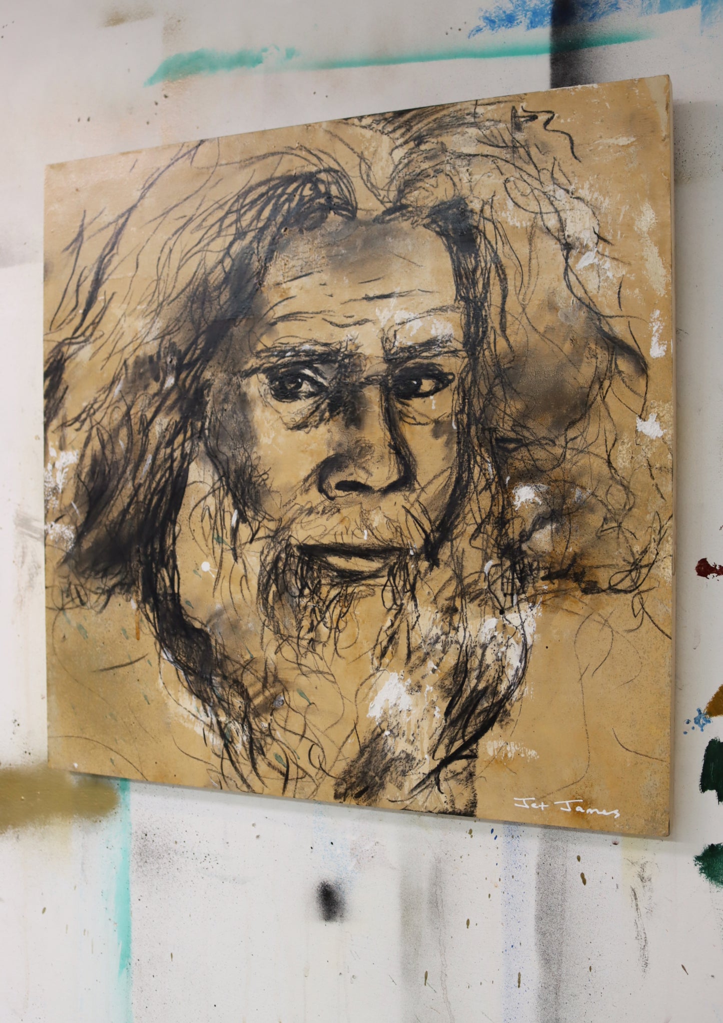 'Mentor' Original Artwork Jet James Artist