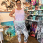 3/4 Length 'Muted Nature' Leggings