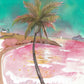 'Moonrise Palm' Fine Art Print
