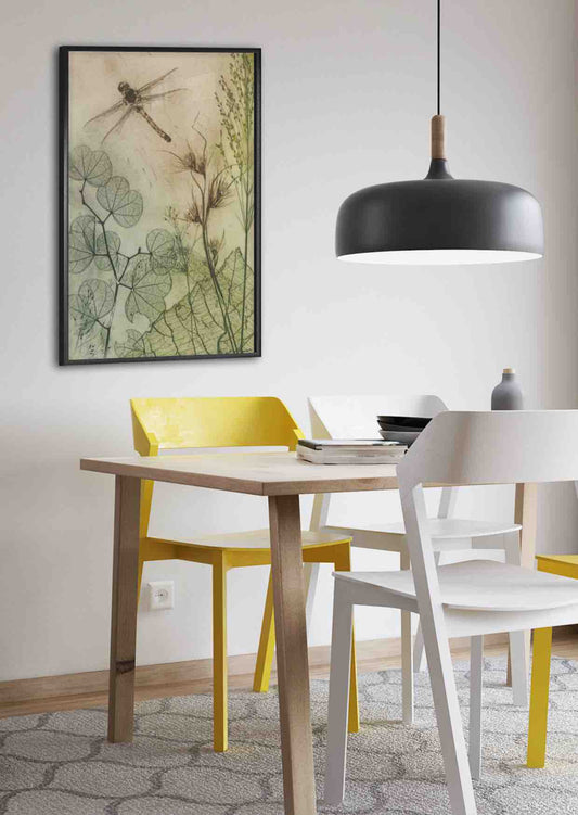 Muted Dragonfly Fine Art Print