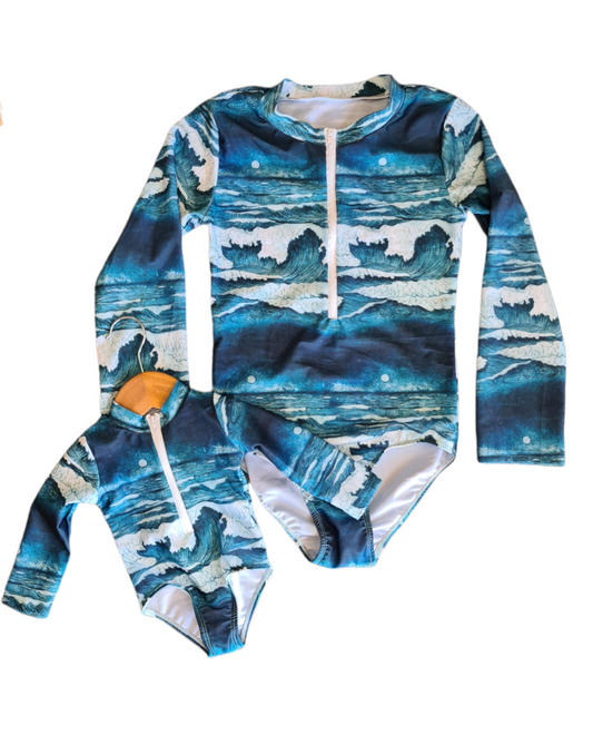 Waves - Kids Swimsuit