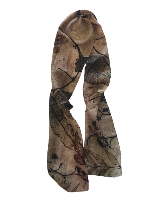 Muted Leaf Men's Scarf
