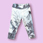 3/4 Length 'Black and White Dragonfly' Leggings