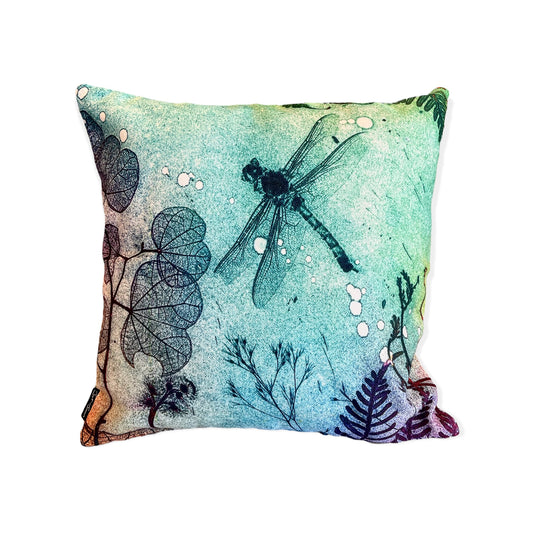 Ocean Dragonfly Cushion Cover