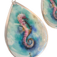 Handmade Metal Earrings - Seahorse